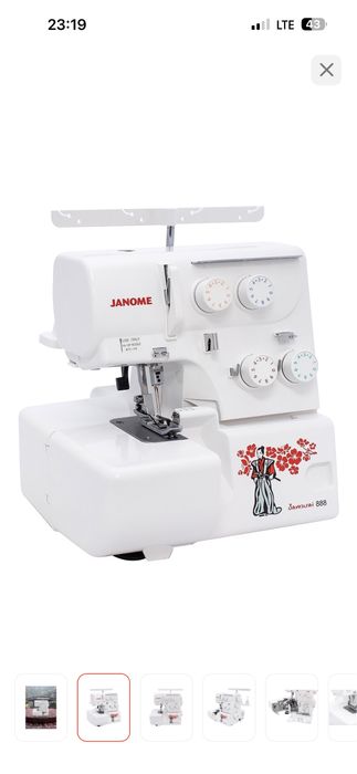 Оберлок Janome Samurai 888