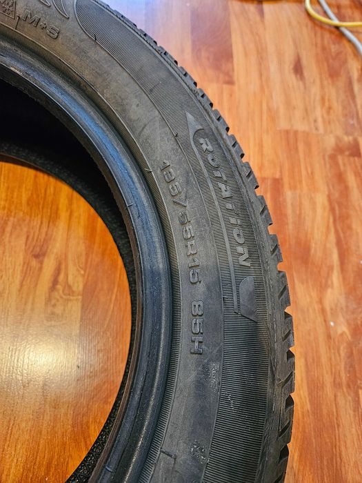 Anvelope de iarnă 195/55 R15 85H, Fulda, stare bună