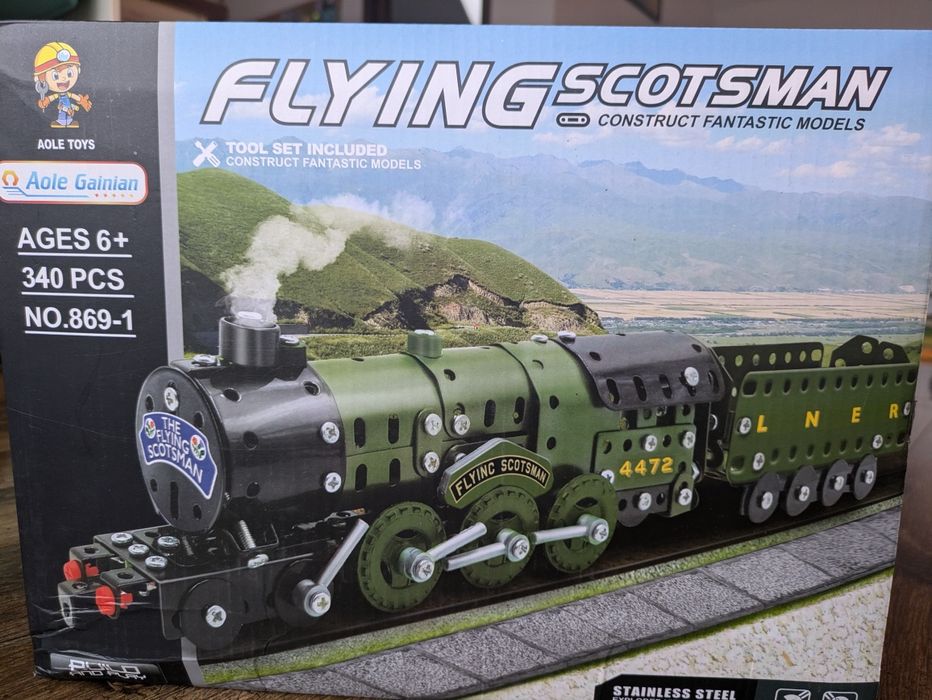 Set constructie tren Flying Scotsman