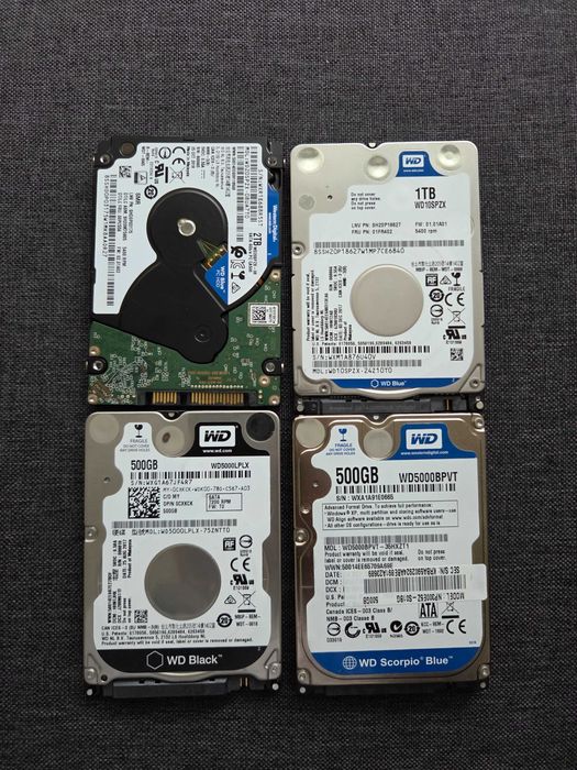 твърди дискове 2'5 HDD Laptop