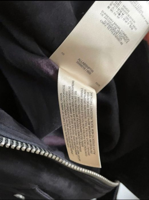 Geaca piele intoarsa  Burberry vintage unicat