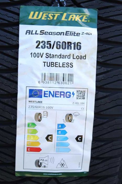 Anvelope noi 235/60R16 100V, WestLake, All Season