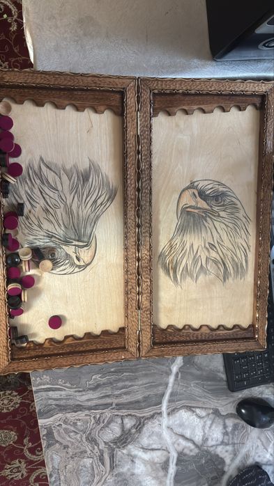 нарда новая деревянная