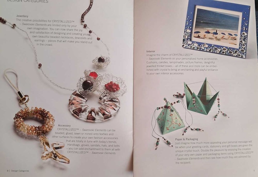 SWAROVSKI кристали оригинални цветови палитри