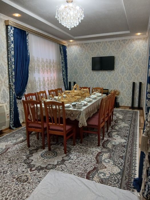 Продаётся двух этажный новый дом 7 ком со всеми  техникой и мебелью.