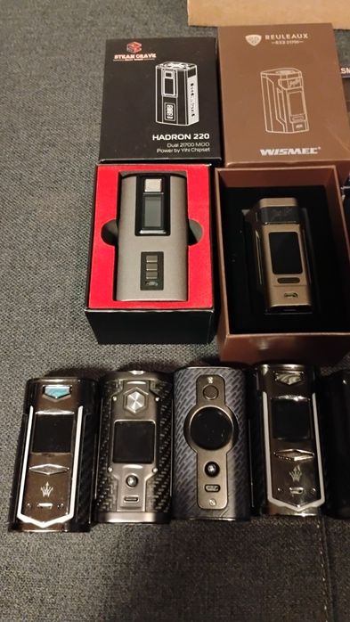 Moduri High-End YiHi Chip (Hadron, SXmini) & Colecție Asmodus