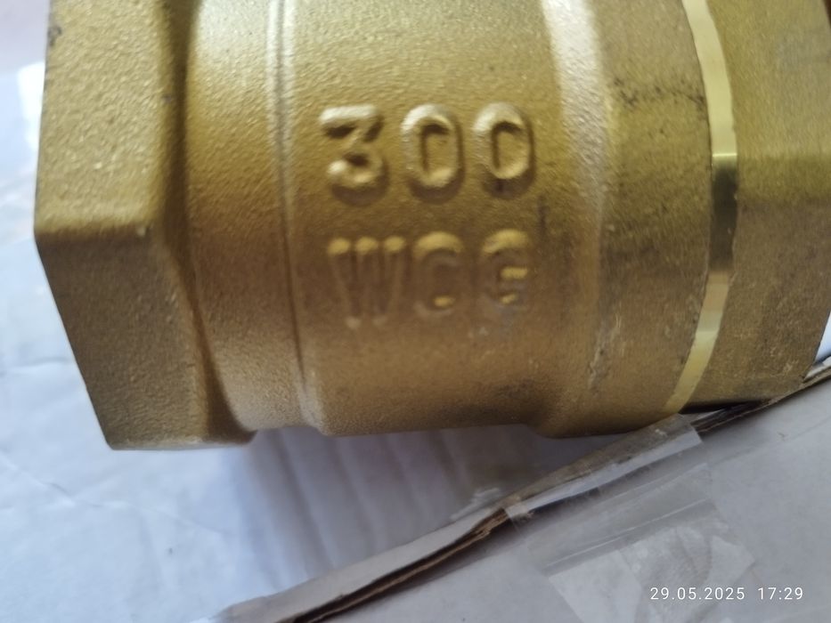 Кран шаровый новый