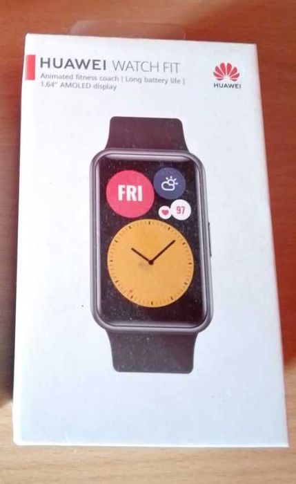 Huawei smartwatch fit. Nou cu garantie, ecran AMOLED, rezistent la apa
