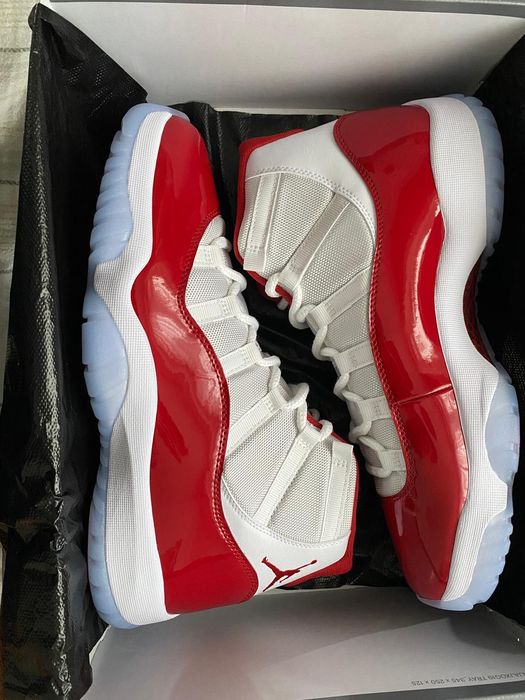 Nike Air Jordan 11 Retro High Cherry Varsity Red CT8012-116 UK 10