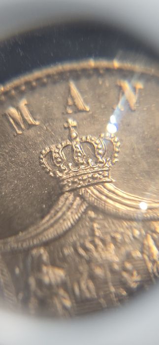 5 bani 1867 MS67 TOP POP