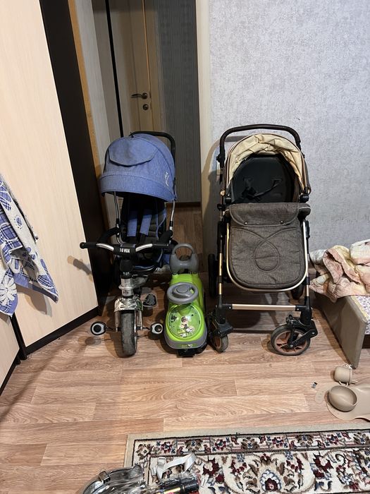 Каляска и велик мошинка