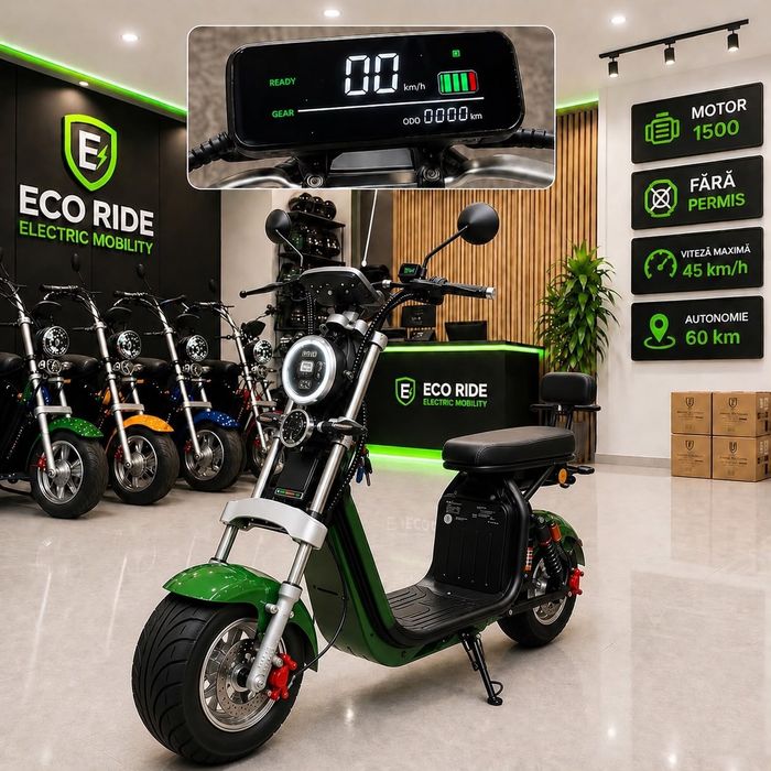 Scuter electric pro dinamic omologat FARA permis