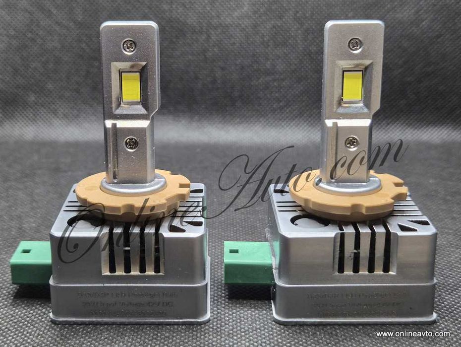 D3S Крушки LED 70W 9000Lm+300% Plug&Play 6000k Canbus Д3С Бели Лед 42V