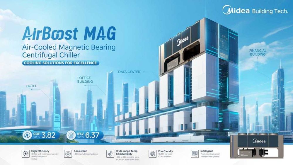 Midea - чиллеры и фанкоилы