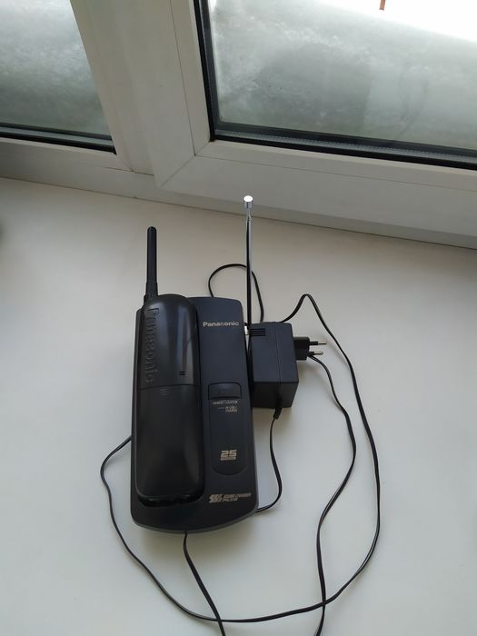 Телефон Panasonic, телефонный провод