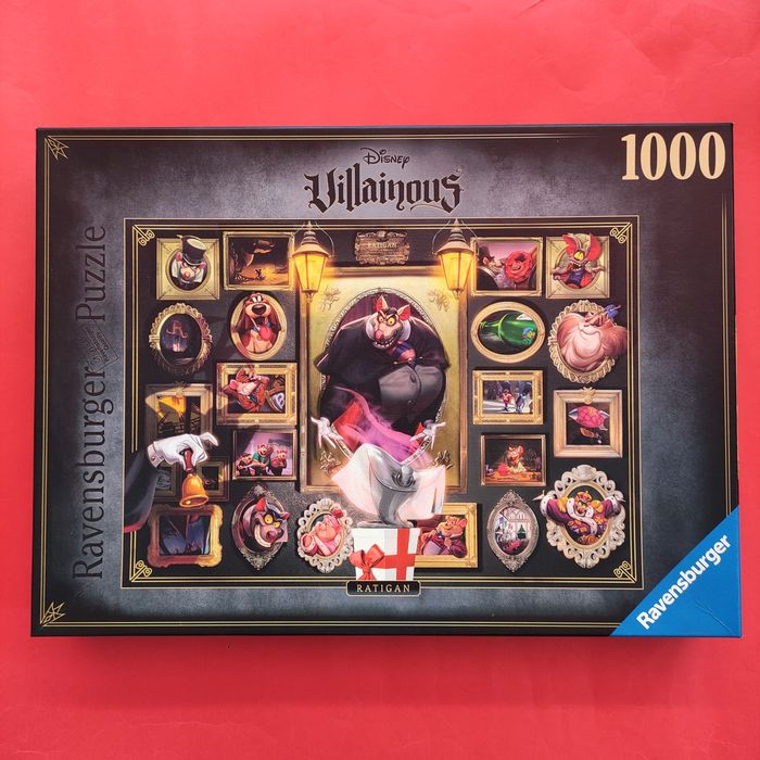 Пъзел Ravensburger Дисни злодей Ратиган 1000 части