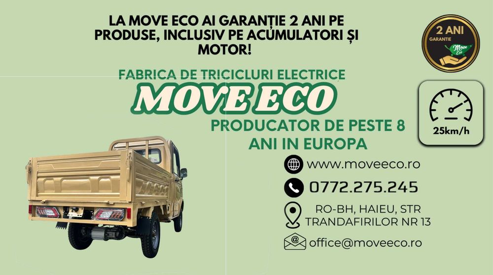 Camionetă electrică Pickup T1 Verde, Albastru, Rosu, Maro 25 km/h