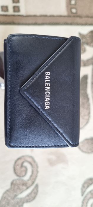 Balenciaga trifold wallet