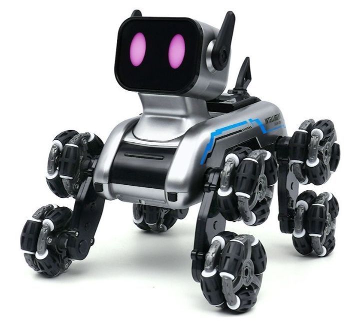 RC Eight Wheel Stunt Robot Dog