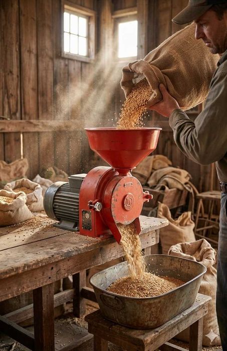 DISC MILL 250 кг — дробилка зерна