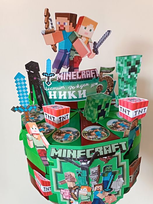 Промоция!Изработка на картонени торти .