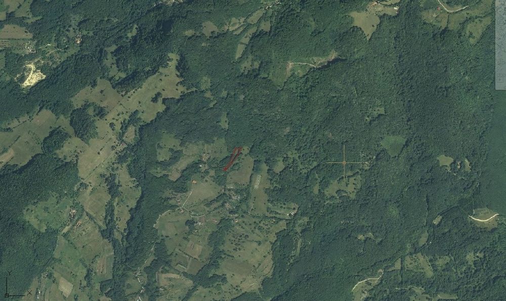 Teren intravilan 3.186 mp – Sat Vărmaga, Certeju de Sus, Hunedoara – luminiș la poalele muntelui