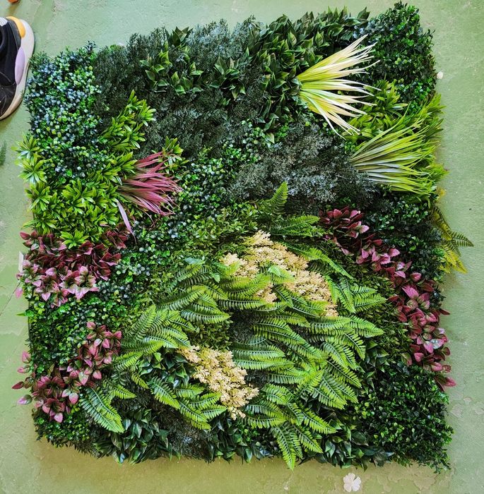 Зелена стена за декорация