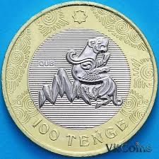 100теньге колиокционая
