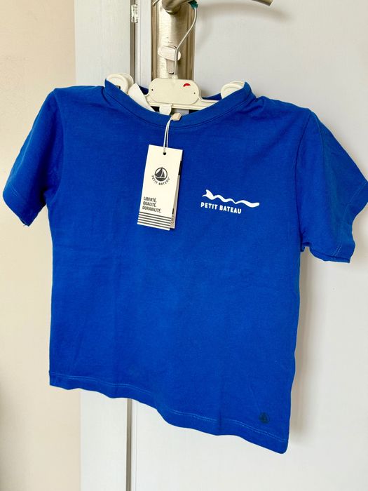 Нов летен комплект petit bateau  размер 5 г