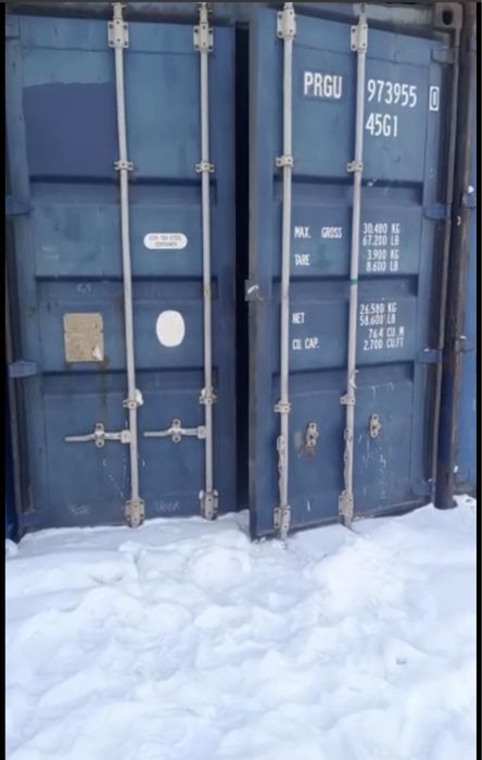 Морской контейнер 40 фут