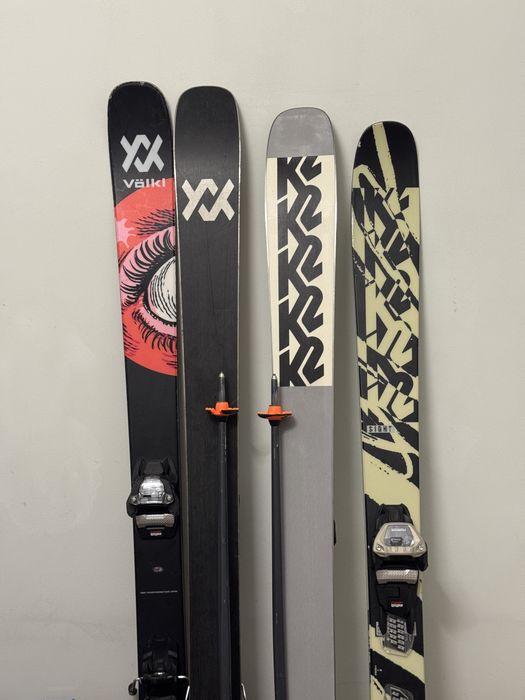 продам лыжи к2 и volkl