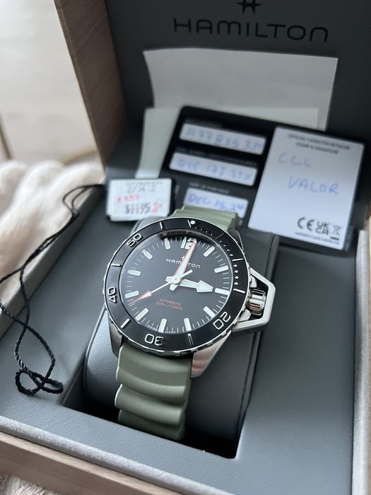 Hamilton Khaki Navy Frogman Automatic NOU