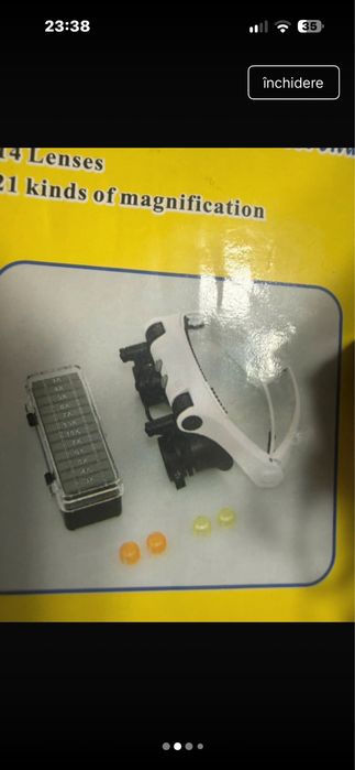 Ochelari tip lupă pentru lucru