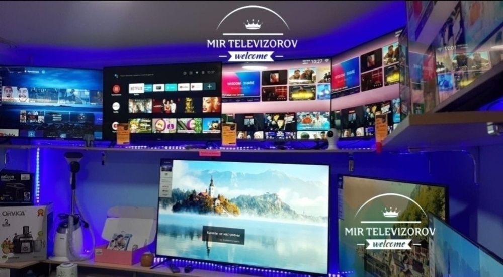 Новый смарт тв Телевизор 81см ютуб вайфай с гарантией