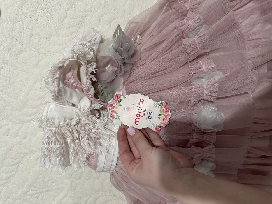 Платье на годик