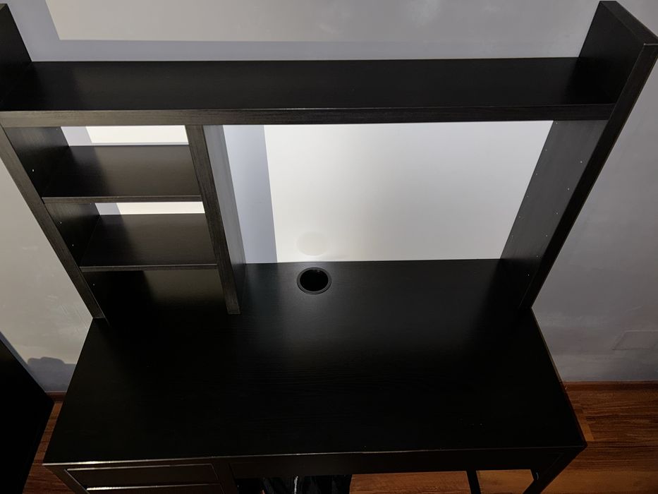 Birou Ikea Micke Culoare Negru-Maro