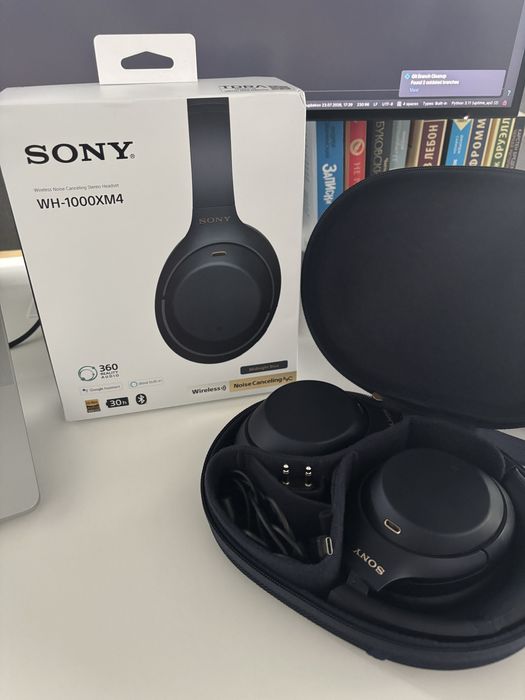 Sony WH-1000XM4 Midnight Blue — original