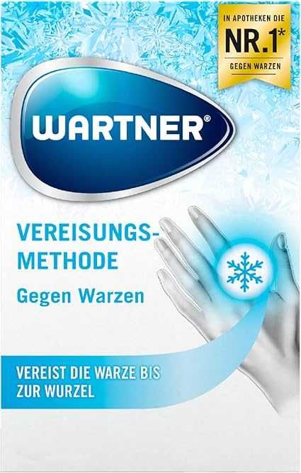 Wartner (Вартнер) замразяващ спрей крио терапия за брадавици