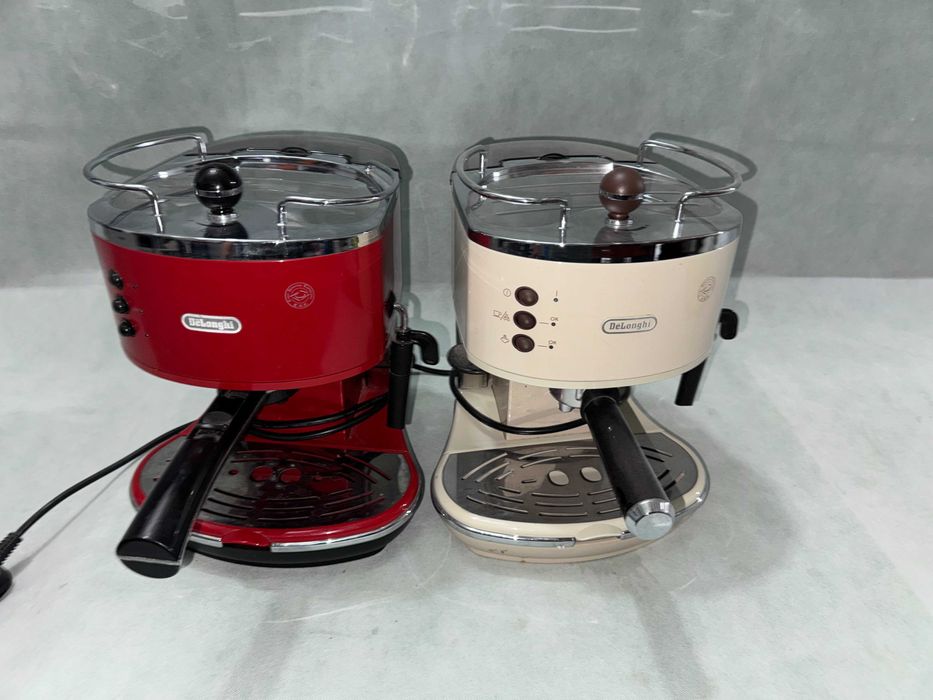Кафемашина - DeLonghi ECOV311/ 15bar, бежова , червена
