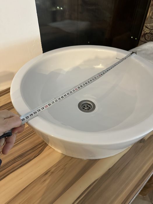 Раковина накладная Керамин !