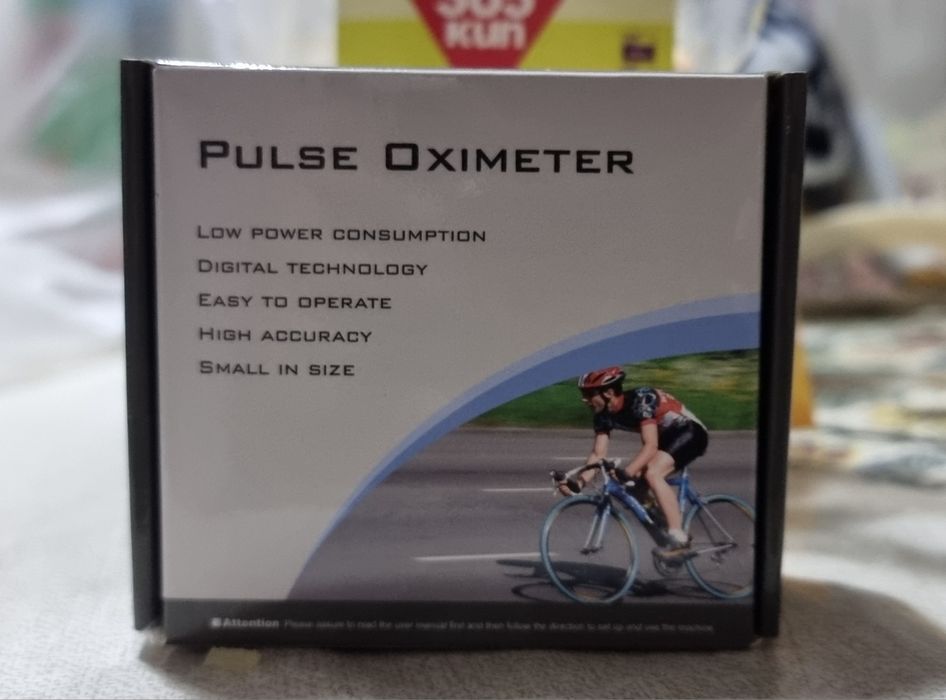 Пульсоксиметр оксиметр на палец Pulse Oximeter