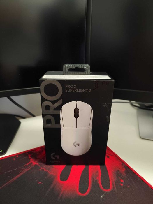 Като Нова Logitech G PRO X SUPERLIGHT 2 White