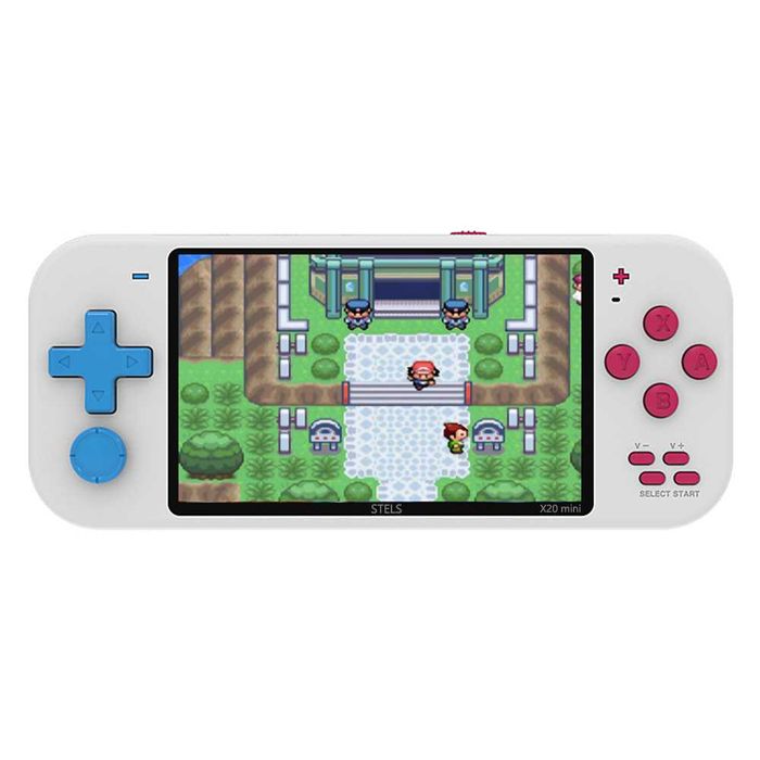 Конзола за игри STELS X20 Mini с 10 000 ретро игри, Super Mario, 4.3 инча, 6 цвята