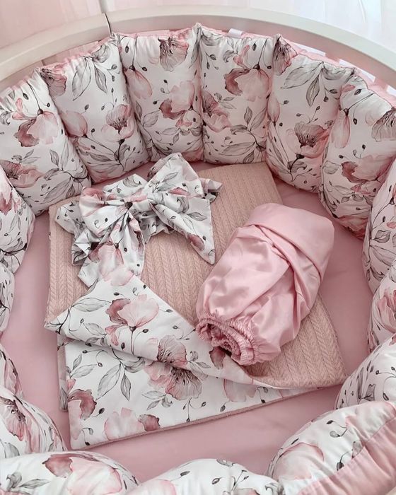 Бортики красивые в кроватку