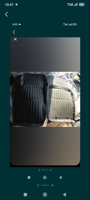 Коврики в багажник автомобиля.