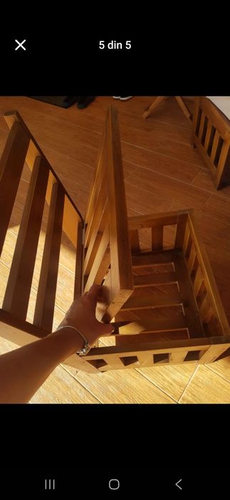 Vând set teresa / grădină din lemn de brad