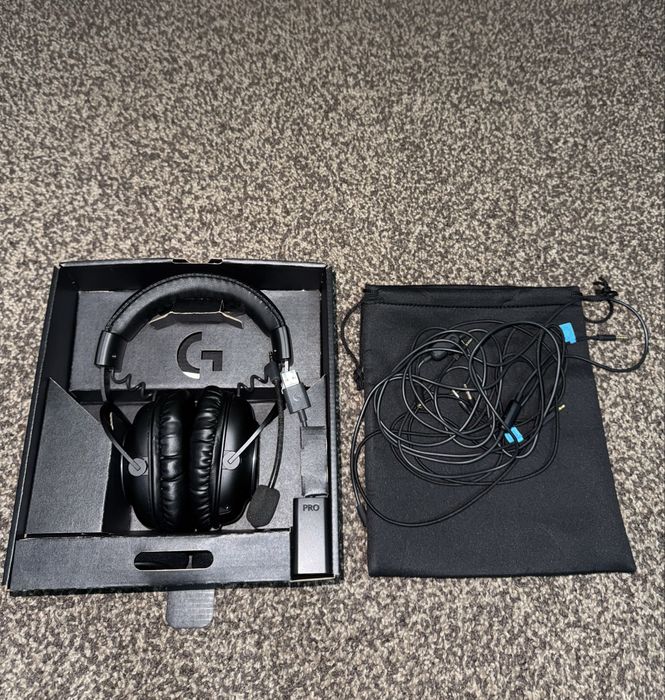 Casti logitech pro x