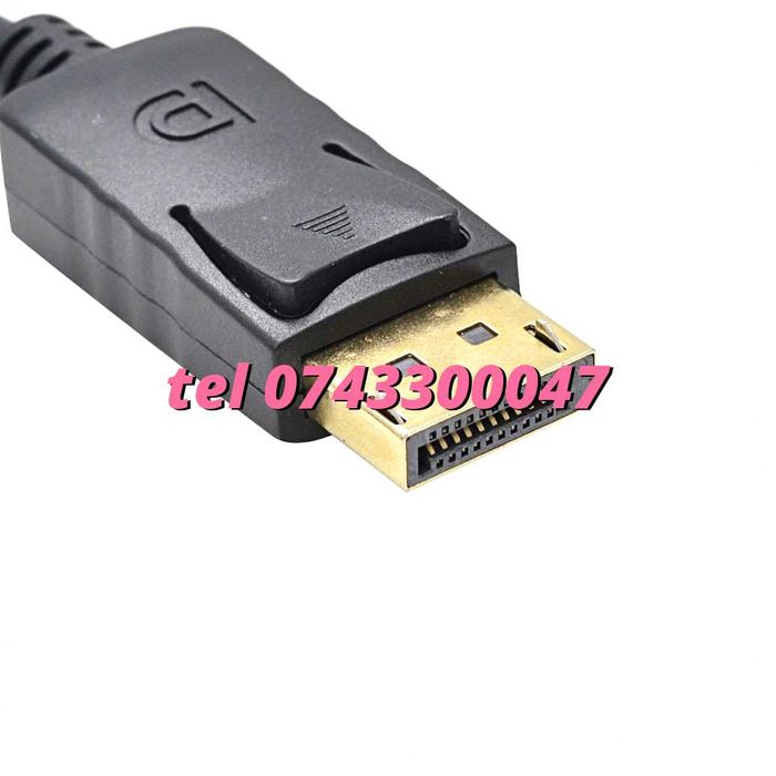 Adaptor Activ Conversie Display Port  La Vga Hdtv 720p