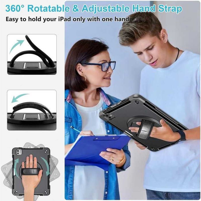 MILITARY Кейс Apple iPad Pro 11 10.5|10.2 air 4|5|6 10.9|2022|2024