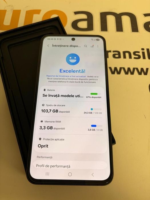 Samsung Galaxy S24 FE, Dual SIM, 8GB RAM, 128GB, 5G, Graphite -T-